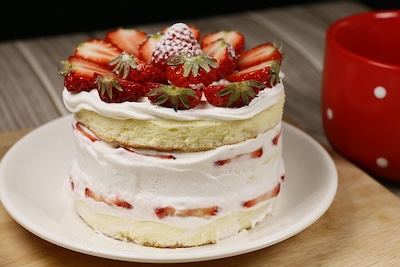 Tarte aux fruits frais avec pâte sablée maison